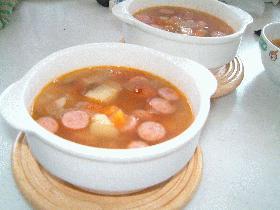 我が家のスープ☆おなかいっぱいミネストローネの画像