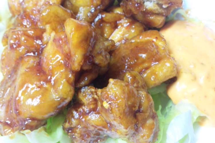 うま辛チキン 食べラー仕立て レシピ 作り方 By たおぴぃ クックパッド 簡単おいしいみんなのレシピが359万品