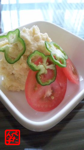 濃厚うまっ♪チーズ味のポテトサラダ