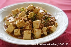 焼き肉のタレで簡単♪麻婆豆腐の画像