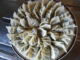 にら紫蘇餃子