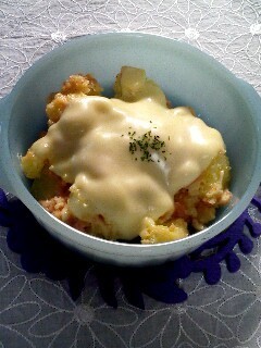 まったり美味しい 明太ポテチーズ