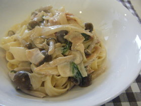 簡単♪クリームパスタ
