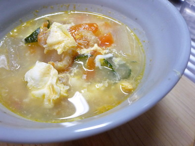 夏野菜のスープの写真
