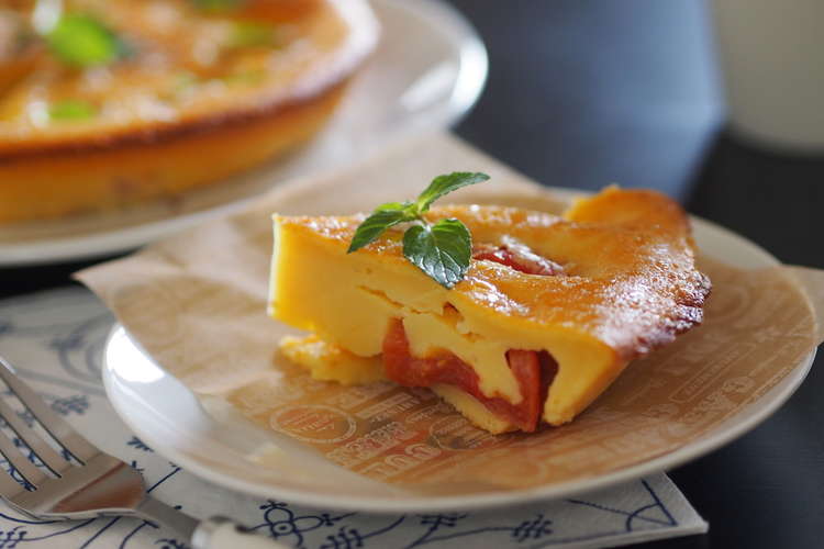 トマトのヨーグルトケーキ レシピ 作り方 By Creamcrepe クックパッド 簡単おいしいみんなのレシピが350万品