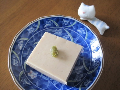 簡単濃厚ピーナッツ豆腐の写真