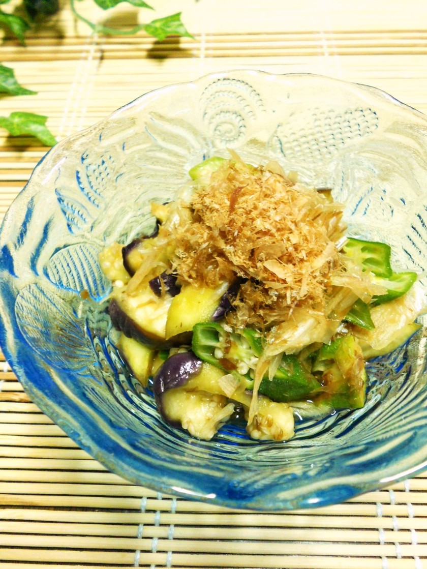 なすとオクラのレンチン簡単和え物 by シャンプーハット 【クックパッド】 簡単おいしいみんなのレシピが358万品