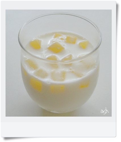 氷パイン＆ミルクの画像