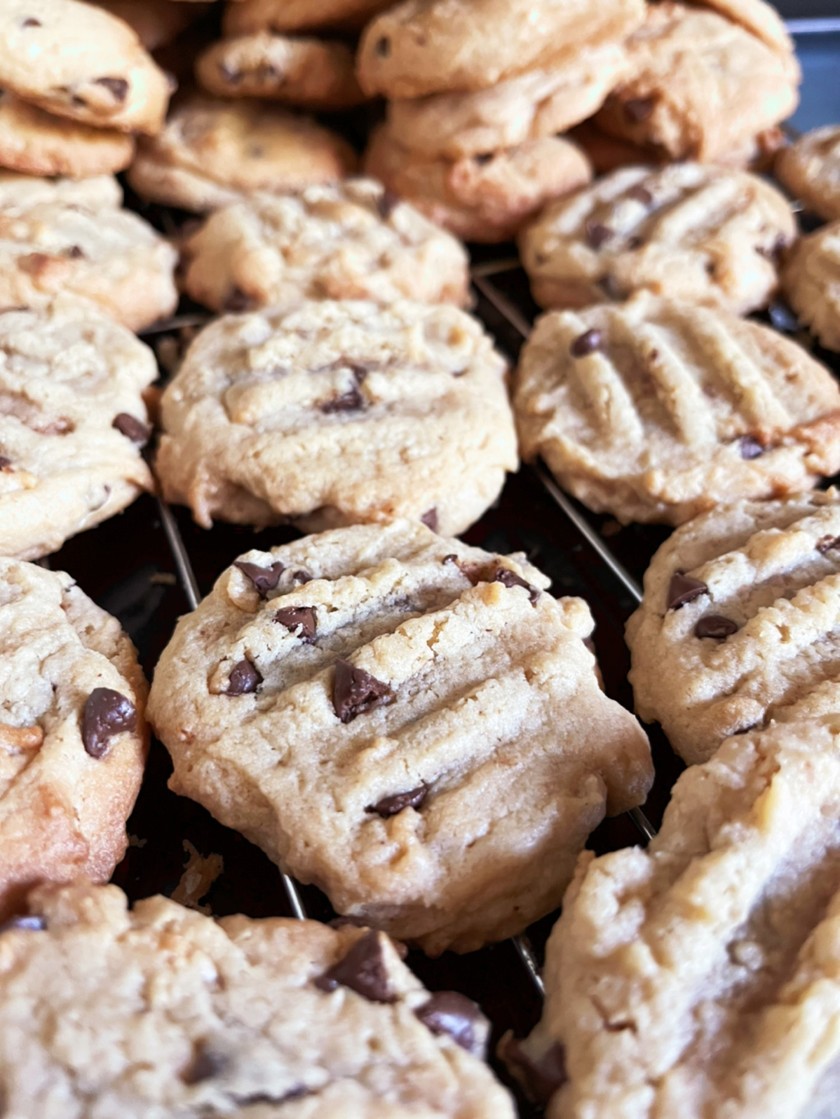 ピーナッツバタースパイダークッキーのレシピ