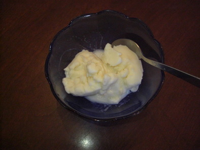 簡単！5分で手作りアイスクリームの写真