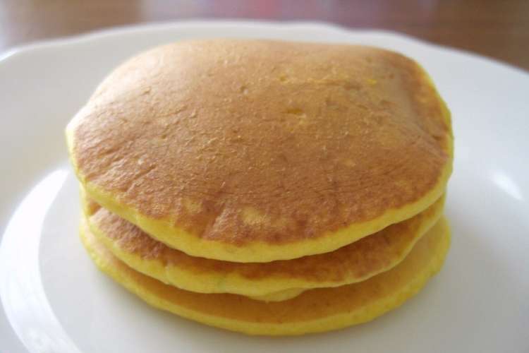 かぼちゃと豆乳のパンケーキ レシピ 作り方 By ぷりぷりぷりん クックパッド 簡単おいしいみんなのレシピが360万品