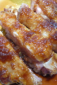 中華風鶏肉の生姜焼き