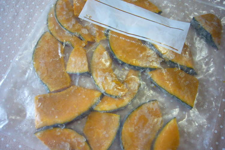 かぼちゃの冷凍保存方法 レシピ 作り方 By りつこてつ クックパッド
