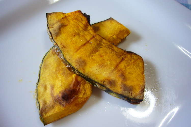 ただ焼くだけ かぼちゃのグリル レシピ 作り方 By りつこてつ クックパッド 簡単おいしいみんなのレシピが360万品