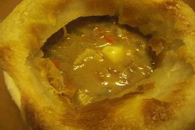 パイ包みカレークリームスープ レシピ 作り方 By さりあん クックパッド