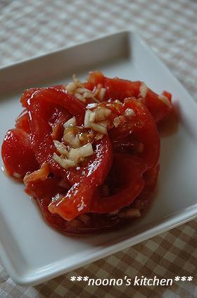 トマトがバルサミコ酢に恋したサラダ♡②の画像