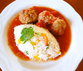 メキシカンミートボール☆トマトソース煮