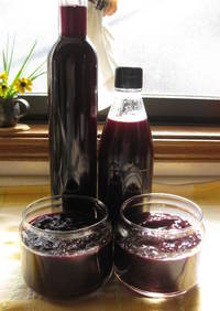 自家製✿葡萄ジュースと葡萄ジャム