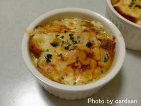 うちのオニオングラタンスープ(^^!