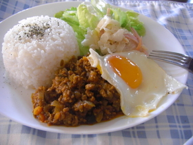 ワンプレートで☆ドライカレー