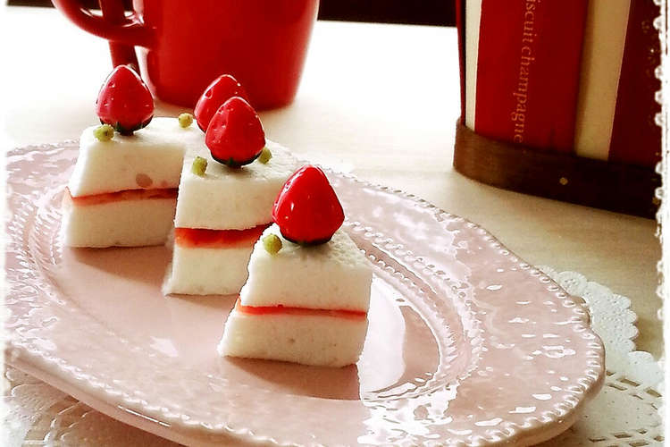 キャラ弁に はんぺんショートケーキ レシピ 作り方 By ｔｗｏｈｅａｒｔｓ クックパッド 簡単おいしいみんなのレシピが374万品