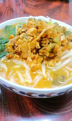ダイエットに簡単♪白滝の担担麺(坦々麺)