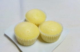 白玉粉で作る☆もちもち蒸しケーキ
