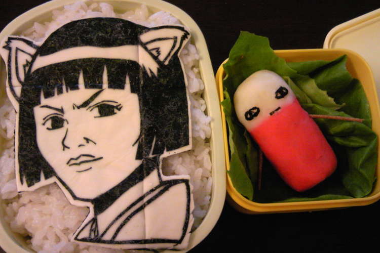 銀魂キャサリンのキャラ海苔弁 レシピ 作り方 By みぢんこ クックパッド 簡単おいしいみんなのレシピが363万品