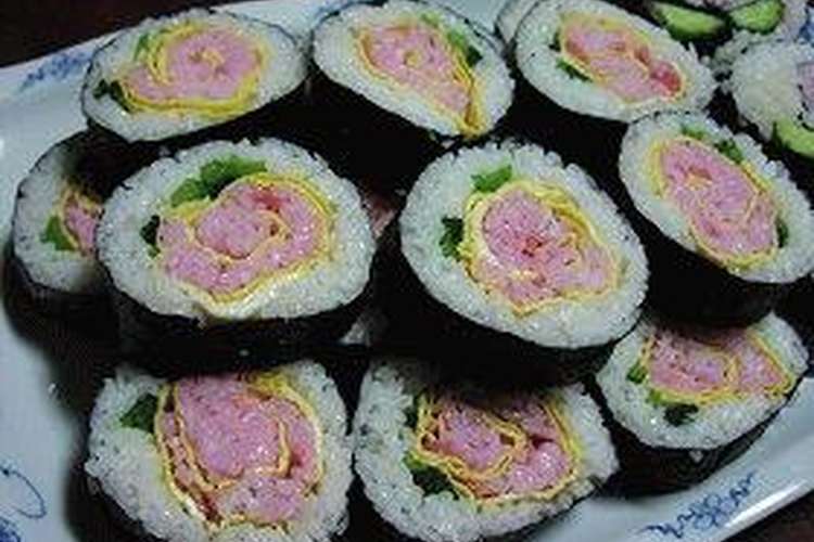 ばらの花寿司 レシピ 作り方 By すずめのキッチン クックパッド 簡単おいしいみんなのレシピが350万品