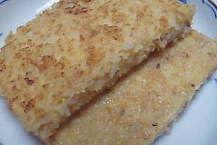 冷ご飯と卵で作る簡単おやつ だらやき レシピ 作り方 By カギフキ クックパッド 簡単おいしいみんなのレシピが352万品