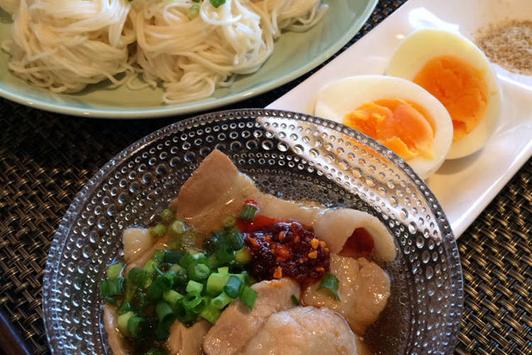 新感覚 豚バラそうめん レシピ 作り方 By Mallowcafe クックパッド