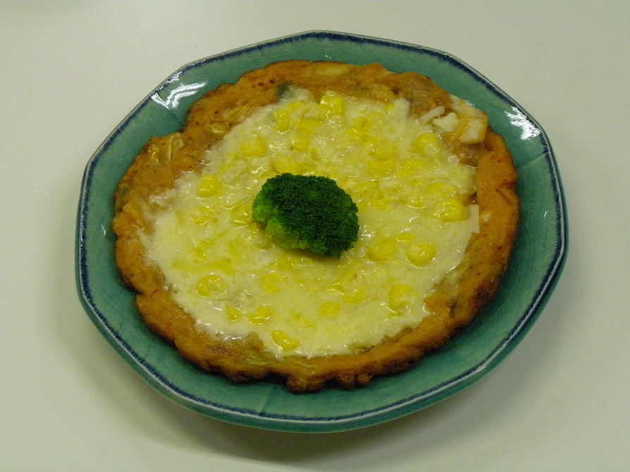 チーズ・キムチチヂミの画像