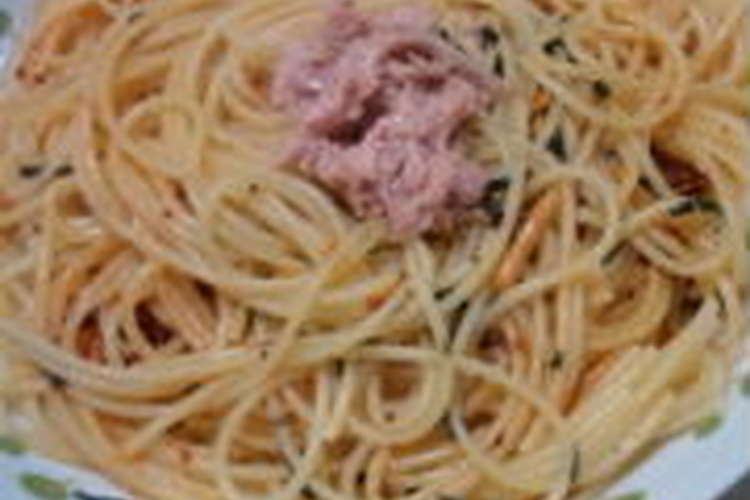 簡単 食べるラー油でお茶漬けﾊﾟｽﾀ レシピ 作り方 By Riku5296 クックパッド 簡単おいしいみんなのレシピが360万品