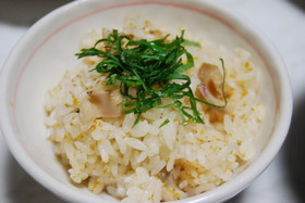♦いちご煮の缶詰 de 炊き込みご飯♦