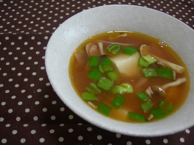 豆腐の洋風スープ♪の写真