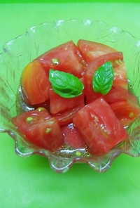 トマトのバルサミコ酢ドレッシング