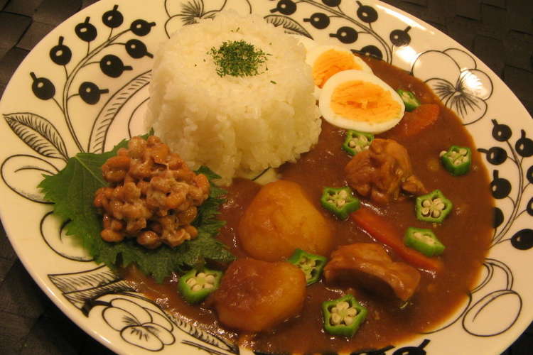 超イケる おうちカレーにトッピング納豆 レシピ 作り方 By Yuring クックパッド