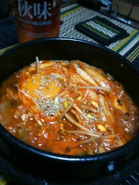 韓国風 納豆チゲ(チョングッジャン)