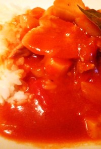 トマトの豚肉のハッシュドポーク