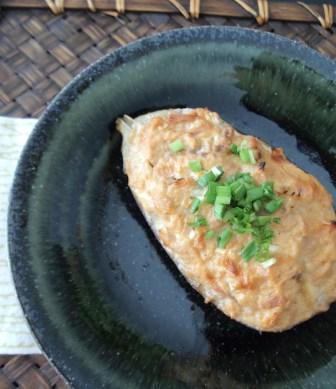 米茄子のヨーグルト味噌グラタンの画像