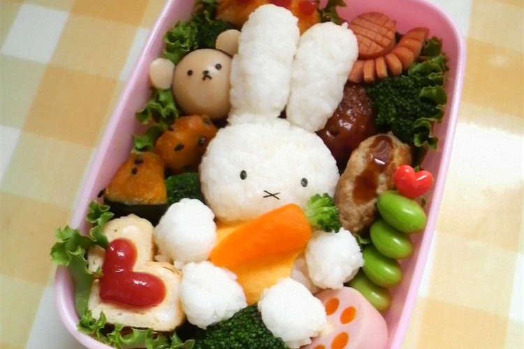 キャラ弁 ミッフィー レシピ 作り方 By ナナママちゃん クックパッド 簡単おいしいみんなのレシピが360万品