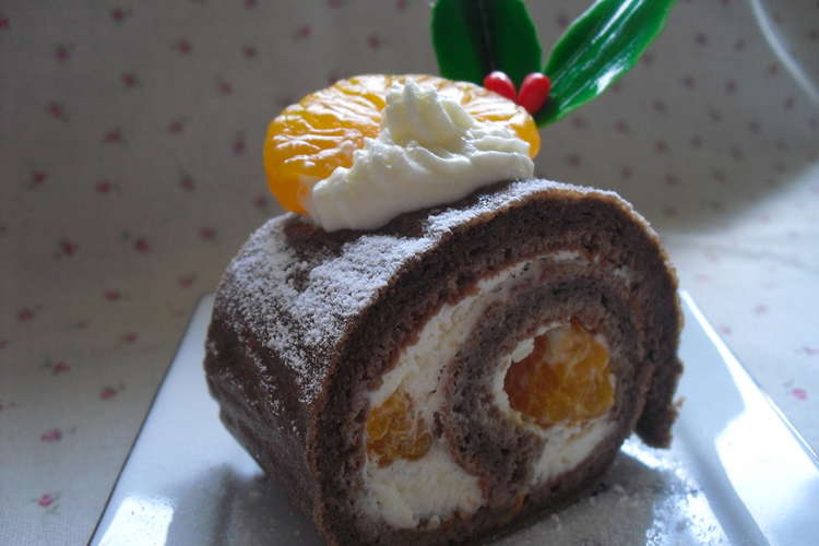 オレンジロールケーキ レシピ 作り方 By ダキちゃん クックパッド 簡単おいしいみんなのレシピが365万品
