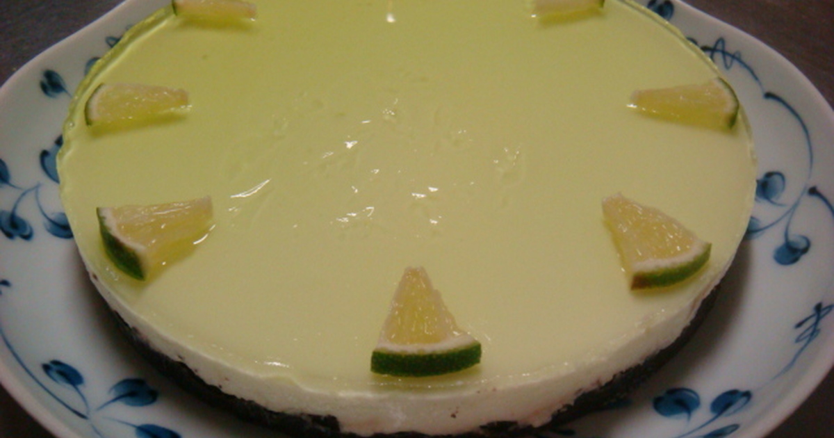キーライムチーズケーキのレシピ