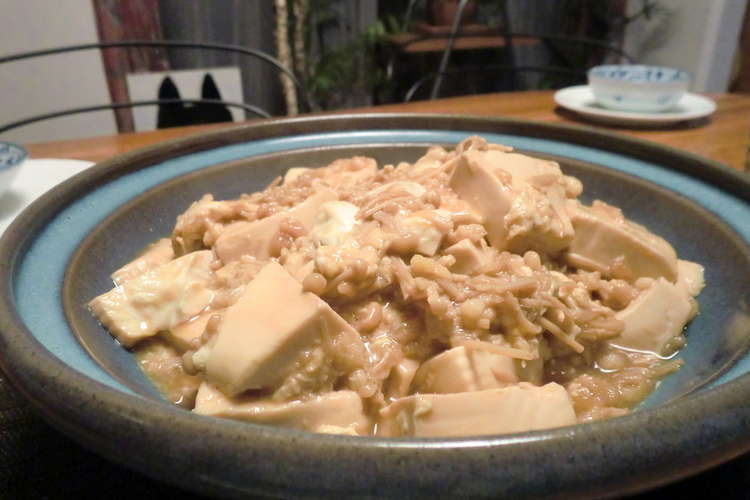 丼にも 豆腐と揚げ玉のトロトロ煮 レシピ 作り方 By Komamagokko クックパッド