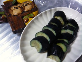 簡単 色鮮やか! 美味しい なすのお漬物