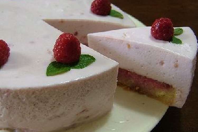 ラズベリーヨーグルトケーキ レシピ 作り方 By ヌーシ クックパッド