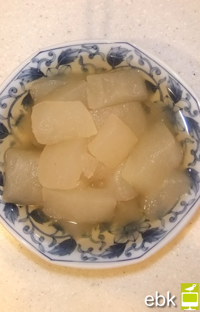 冬瓜の水晶煮の写真