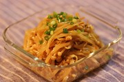エノキともやしもカレー和えの写真