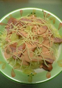 ちぴろ特製ドレッシングの温野菜サラダ