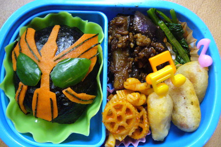 キャラ弁 仮面ライダーオーズ弁当 レシピ 作り方 By あさうさぴょん クックパッド